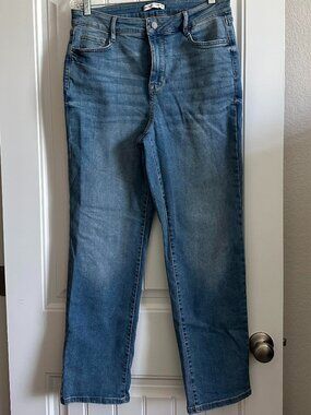 Nine West Curvy Slim Straight Jeans